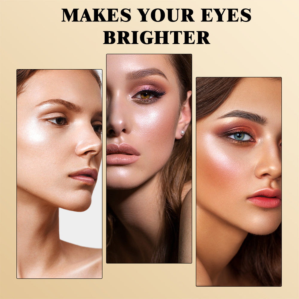 ⭐All-in-One Eye & Cheek Glow Palette | Silky Formula, Lasting Glass-Skin Shine⭐