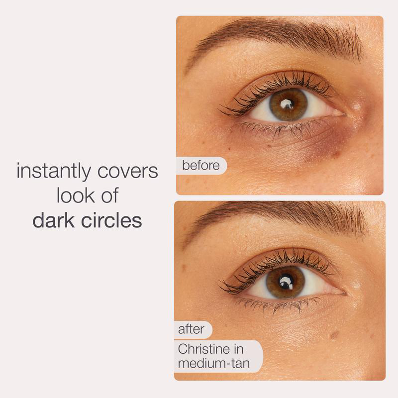 ⏰ Final 3 Hours! 60% OFF CC Undereye Corrector + Free Brush | Bright, Crease-Free Dark Circle Defense 🎀