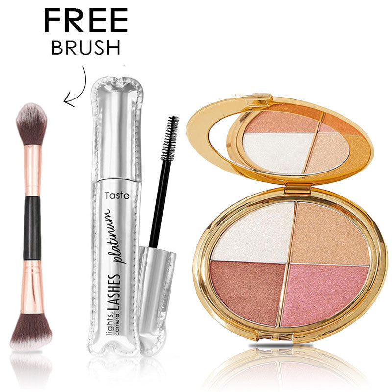 ⭐Only 3 Hours Left! 60% OFF ⭐ All-in-One Eye & Cheek Palette for Effortless Glass-Skin Glow