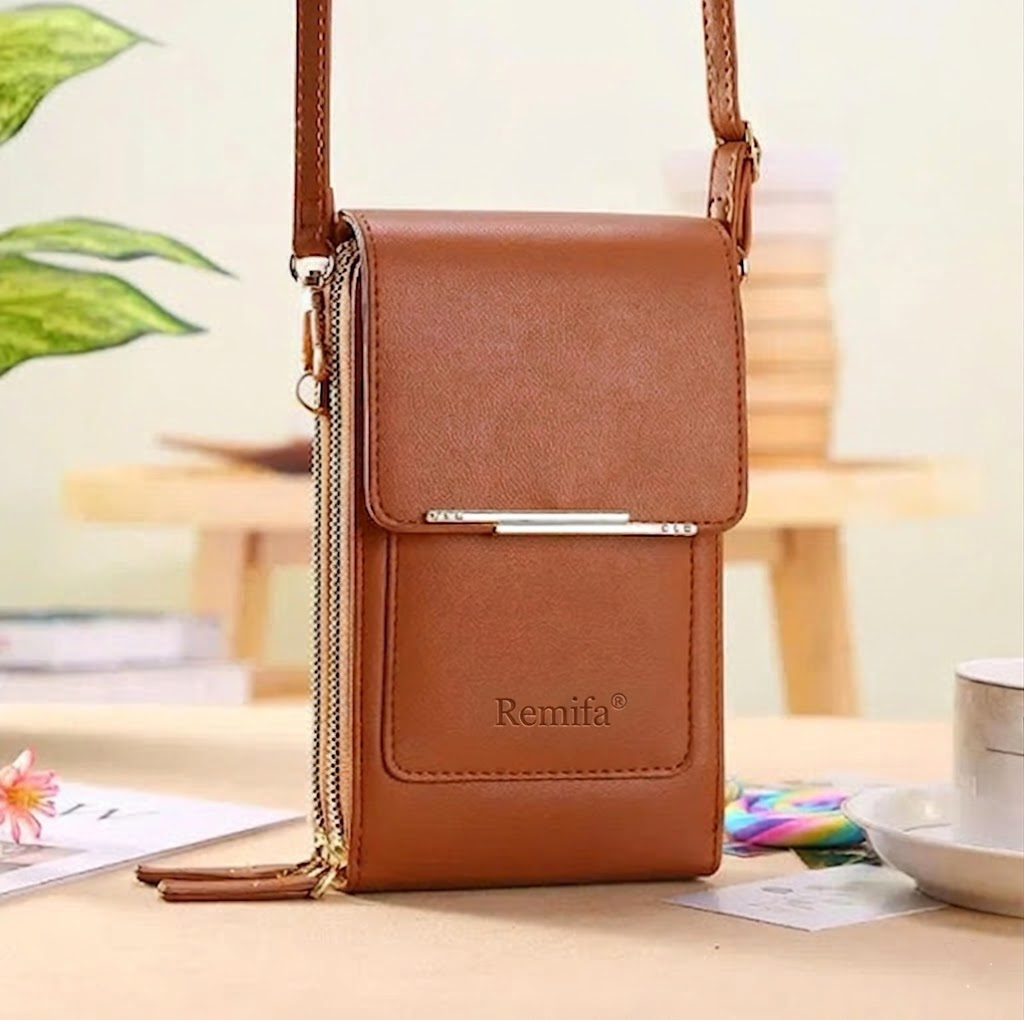 🔥Final 3 Hours: 50% OFF Remifa®2026 Trendy Minimalist Elegant Women's Touchscreen Crossbody Phone Wallet
